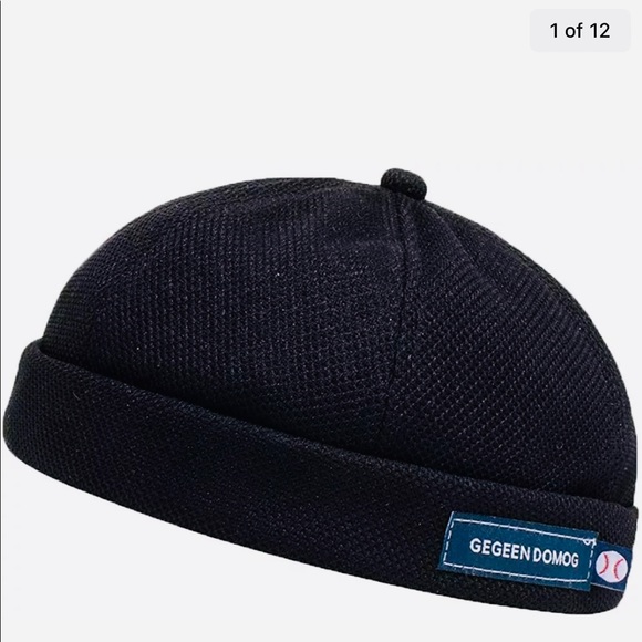 Beanie Sailor Hat Gegeen Domog Black 